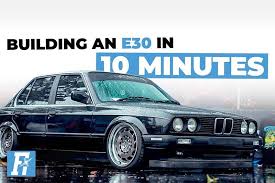 Like a used speedo for my car is around 50 bucks. Modifying A Stock Bmw E30 Get Yours To Look Like This
