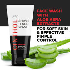 Cinthol 2-in-1 Shaving Cream + Face Wash - SENSITIVE, 50gm