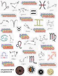 Astrology Sticker Pack Sticker By Lauren53103 Printable Stickers Iphone Case Stickers Tumblr Stickers