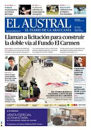 El Austral De La Araucania Temuco Licitacion Imprimir Sobres
