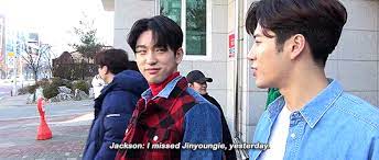 Pin By Babyseunie On Jinson Got7 Jinyoung Jinyoung Jackson Wang