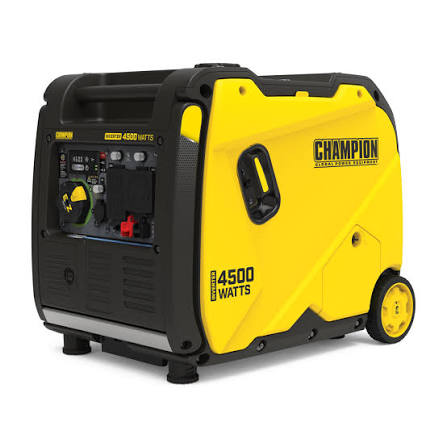 Champion 4500-Watt Dual Fuel RV Ready Portable Inverter Generator 