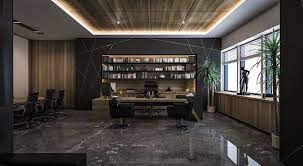Ceo Office Design And Visualization For A Well Known Company In Kuwait City Office Interior Design Modern Small Office Design Office Interior Design