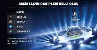 İşte beşiktaş'ın uefa şampiyonlar ligi b grubu'nda rakipleri ve şampiyonlar ligi'ndeki tüm grub eşleşmeleri haber7.com'da. Besiktas In Sampiyonlar Ligi Ndeki Rakipleri Belli Oldu Ntv
