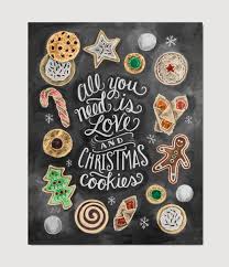 All You Need Is Love Christmas Cookies Print Christmas Cookies Christmas Decorations Christmas Holidays