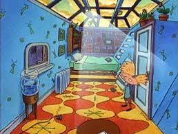 And Finally The Ultimate Awesome 90s Bedroom Arnold S Glass Roofed Kingdom In Hey Arnold 1996 Hey Arnold 90s Kids Googie