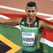 Born on 15 july 1992 in cape town, wayde van niekerk got his first taste of sport playing rugby with his cousin chester kolbe, who went on to play sevens for south. Wayde Van Niekerk Is No Usain Bolt But We Are Certainly Blessed To Have Him World Athletics Championships 2017 The Guardian