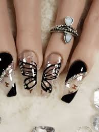 Free returns free shipping on orders $49+ 1000+ new arrivals dropped daily shop online for the latest fake nails at shein. Clear Black Butterfly My Blog