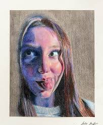 Self Portrait-Colored Pencil — Adam Spector
