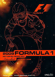 2009 06 07 Turkish Grand Prix Istanbul Formula 1 Event Artwork Formula 1 Programme Cover Formula 1 Grand Prix Posters Formula 1 Abu Dhabi Grand Prix