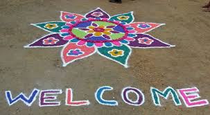 80 Most Loved Rangoli Designs For All Festivals In 2021 .rangoli using matchbox,2 minutes easy welcome rangoli, matchbox rangoli. rangoli designs for all festivals in 2021