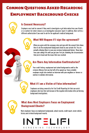 Common Questions Asked Regarding Employment Background Checks Employment Background Check Background Check Employment