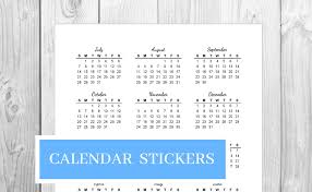 Calendar Stickers 2020 Mini Calendar Erin Condren Bullet Etsy In 2020 Calendar Stickers Mini Calendars Erin Condren Calendar