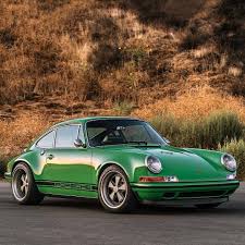 Green Frog Porsche Singer Vehicle Design Singer Porsche Vehicles