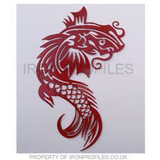 Maybe you would like to learn more about one of these? Koi Dragon Fish Metal Wall Hanging Art Home Gar Folksy