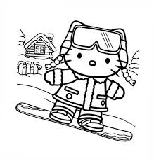 Cats were probably first kept because they ate mice, and this is still their main 'job' in farms throughout the world. Here Are Two Christmas Coloring Pages With Hello Kitty By The Christmas Tree And With A Pile O Hello Kitty Coloring Hello Kitty Colouring Pages Kitty Coloring