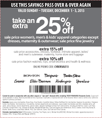 Pinned December 1st Extra 25 Off Sale Apparel At Carsons Bon Ton Sister Stores Or Online Via Promo Cybersale13 Coupon Via The C Coupon Apps App Coupons