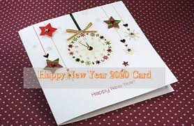 Also, what you write in the form of new year messages is an important factor while expressing what you need to say. Happy New Year Card 2020 Greeting Card Designs Ideas Wishes 038 Msgs Happy New Year Cards New Year Card Design New Year Card