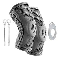 zijingyiran Ultra Knee Elite Brace, Compression Sleeve Support with Patella  Gel Pads & Side Stabilizers, Medical Grade for Running,Meniscus  Tear,Arthritis,Joint Pain Relief (2 Gray,XL) | Weekly Ads Online