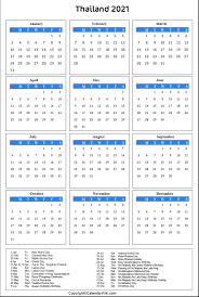 Chinese calendar july 2021 with lunar dates, holidays, auspicious dates for wedding/marriage, moving house, child birth/cesarean, grand opening. Printable Thailand Calendar 2021 With Holidays Public Holidays