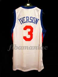 Iverson is the eighth sixers player to have his jersey retired. 2009 2010 Comeback Season Philadelphia 76ers Allen Iverson Jersey Fibamaniac