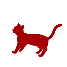 シルエット歩く猫2レッド少し上を向いて歩いている短毛猫 標準体型 のシルエットイラストです カラーはレッド 無料でご利用いただけますので 下のバナーボタンよりお好きな拡張子でダウンロードしてください ダウンロード画像サイズjpg png 1 猫のイラスト 猫