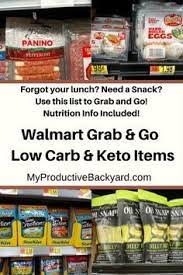 Walmart Grab And Go Low Carb Keto Items Keto Snacks Low Carb Keto No Carb Diets