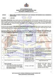 Jadual perkhidmatan kaunter bergerak mbjb bagi bulan september 2019. Standard Operating Procedure Sop Of Fmco By Johor State Government Check Whether Your Economic Sector Is Allowed To Operate Johor Now
