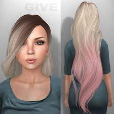 Magika 02 Give Sims Hair Sims 4 Straight Hairstyles