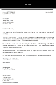 99 contoh surat resmi dalam bahasa inggris bisa di download Surat Permintaan Bahasa Inggris Jujubandung