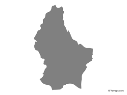 Shows points of interest and activity icons. Vector Maps Of Luxembourg Free Vector Maps