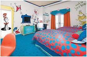 Google Image Result For Http Themeroomideas Com Dr Seuss Dr Seuss Bedroom Des Themed Hotel Rooms Hotels Room Room