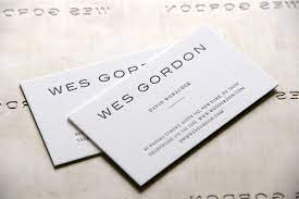 Some prefer the look of raised letter business cards with foil also. Embossed Business Cards Nyc Business Card Options