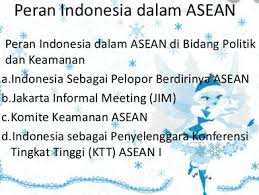 Sumbangan malaysia dalam asean nama ahli kumpulan : 4 Peranan Indonesia Dalam Asean Pengertian Beserta Tujuannya