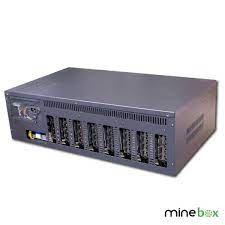 | mining has never been easier!! Minebox 8l All In One 8gpu 65mm Mining Rig Case Shipping 25 29th June Mineshop