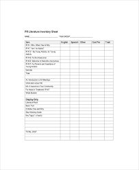 Use this template if you want to print it out on physical paper. Inventory Count Sheet Template 8 Free Word Pdf Documents Download Free Premium Templates