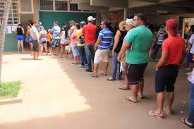 Resultado de imagem para filas para votar