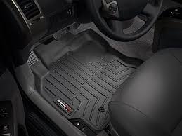 2016 Toyota Tacoma Weathertech Floor Liners Front Set Double Cab Automatic Black Weather Tech Floor Liners Weather Tech Floor Mats