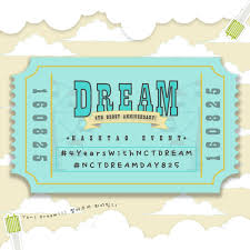 They debuted on august 25, 2016 with . Yo Dream Nct Dream 4th Debut Anniversary Hashtag Event Facebook