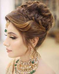 On your big day, hair style contributes a lot to increase your beauty and charm. Long Hair Pakistani Wedding Hairstyles For Girls Addicfashion