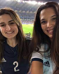 Girlfriend is the player's girlfriend and partner that was also from the original game. Football Wags Ariana Juan Foyth S Girlfriend Supporting Him
