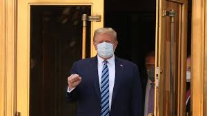 As It Happened Trump Returns To White House From Hospital Bbc News