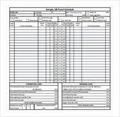 Installing terminal in a panel to install the pv1000 terminal in a panel: Pin On Example Schedule Template Design