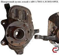 Поворотный кулак левый c ABS 4 болта 22шл. OPEL COMBO 2011-2025г (0326001,  13154317, 5308023, 90576767, 9156140)