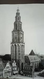 Martinitower Groningen Netherlands 1920s Groningen Nederland Stad