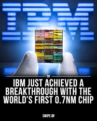 IBM just revealed what it calls the world's first sub-1nm chip technology.  The new 0.7nm chip design uses a “nanostack” architecture, stacking  transistors vertically instead of only spreading them side by side.