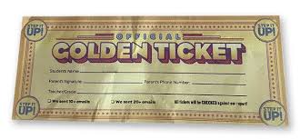 The golden ticket.
