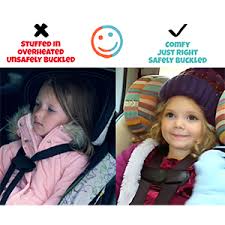 Buckle Me Baby Reservation Coat Safer Boys Car Seat Jacket Winter Deepes