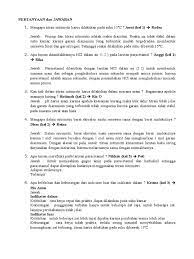 Permanganometri adalah penetapan kadar zat berdasarkan hasil oksidasi dengan kmno4. Pertanyaan Dan Jawaban Pdf