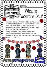Veterans Day And Us Military Forces Easy Readings Worksheets And Posters Veterans Day Reading Worksheets Teaching